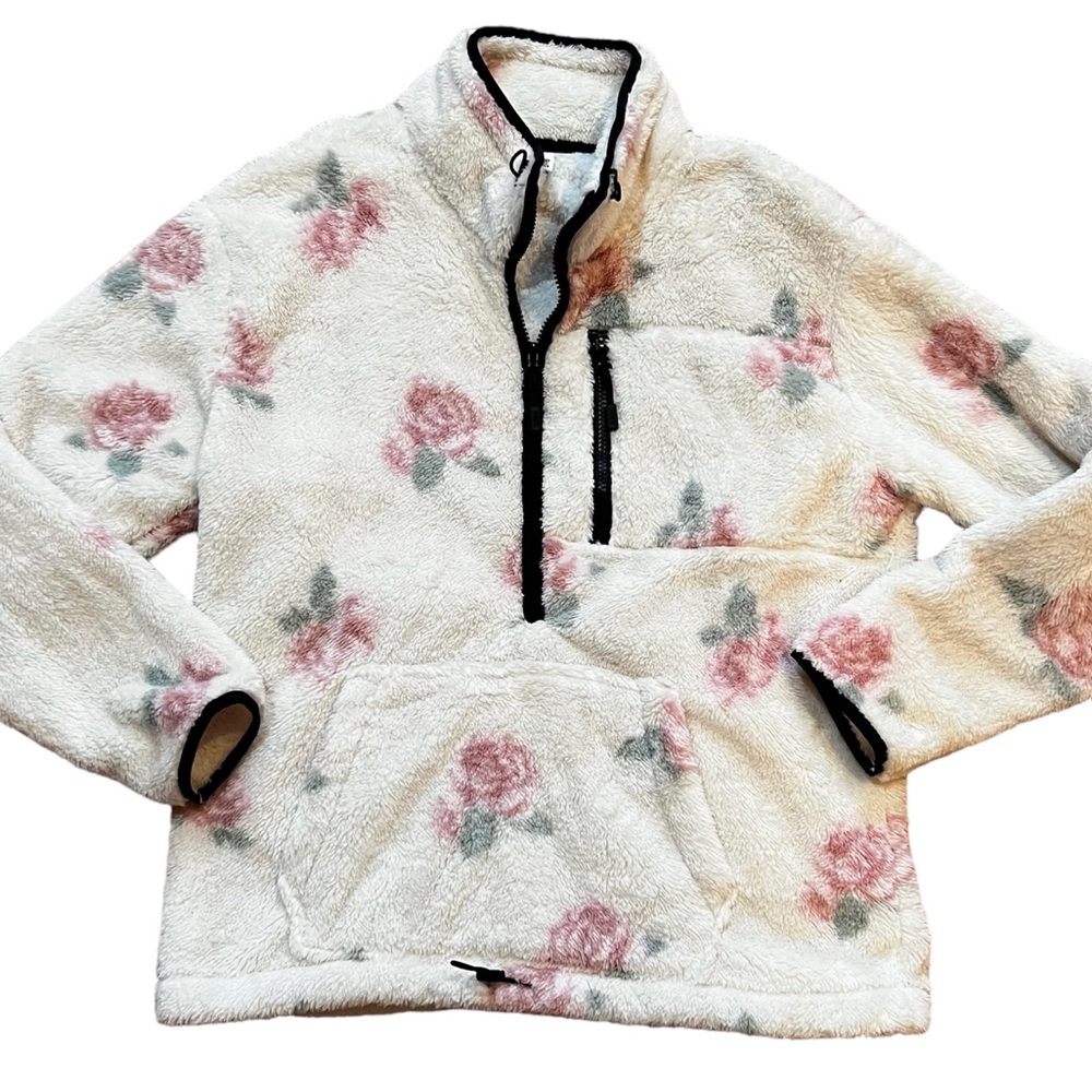PINK FLEECE SWEATSHIRT